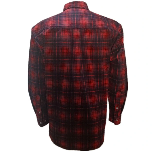 Custom 100% Cotton Plaid Flannel Casual Shirts